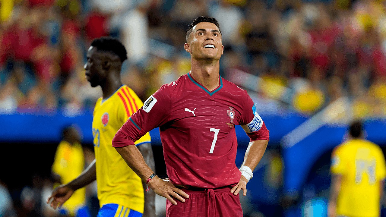 Ronaldos Minuten werden nach dem Unentschieden gegen Kolumbien zur Frage für Portugal