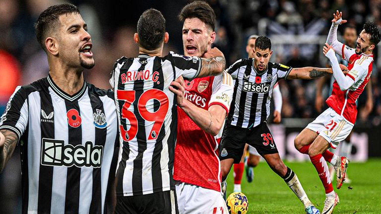 Bruno Guimaraes jouant pour Newcastle