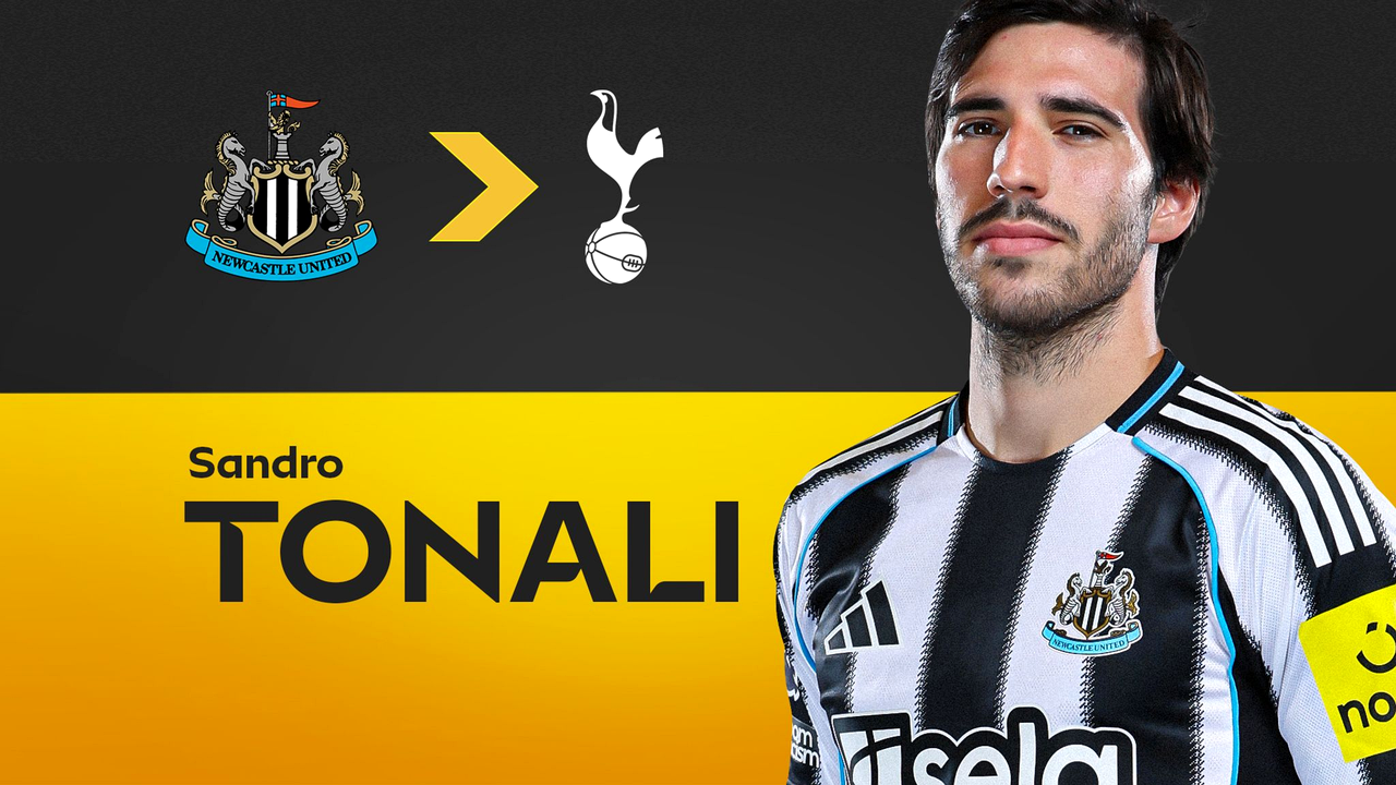 Tottenham slår transferrekord for at hente Sandro Tonali