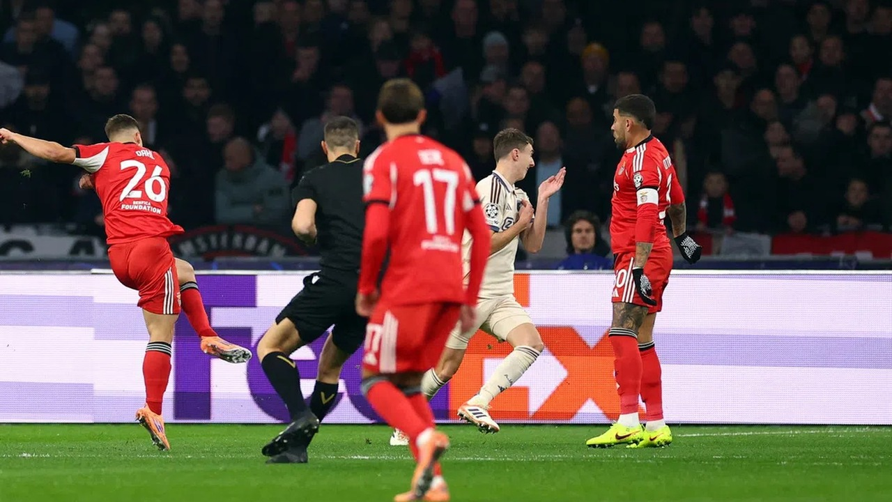 Benfica complète une victoire 6-2 au cumulé après deux victoires contre Aarhus